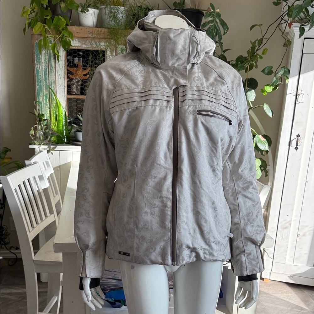 Holly Hansen Hall, tech, XP M grey ski jacket, thinsulate Women‘s winter